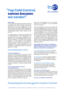 Een nieuw pand, een nieuwe stap